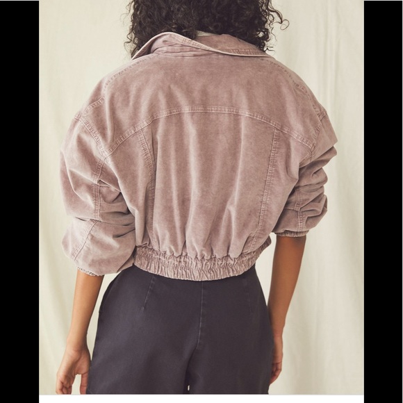 Free People sure thing bomber jacket. - Picture 3 of 8